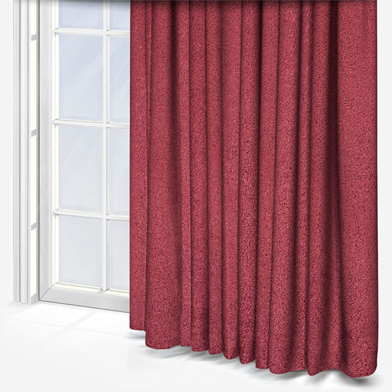 Prestigious Textiles Fergus Raspberry curtain