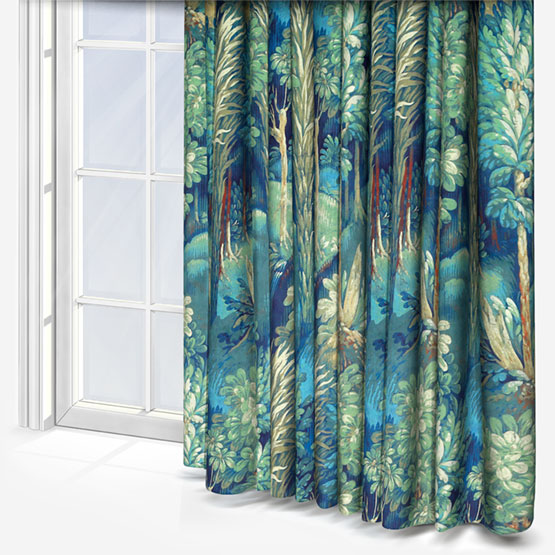 Prestigious Textiles Forbidden Forest Saphire curtain