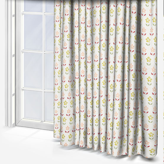 June Raspberry Curtain