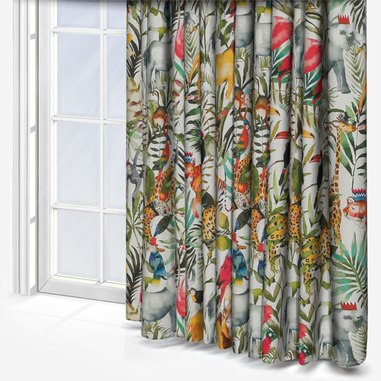 King of the Jungle Safari Curtain