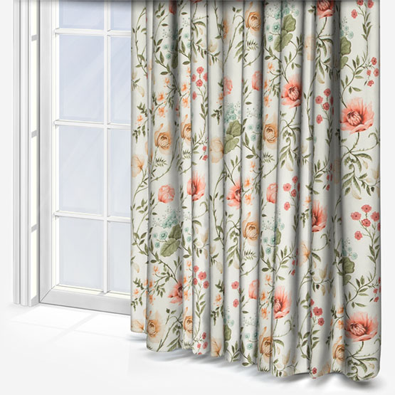 Longmoor Apricot Curtain