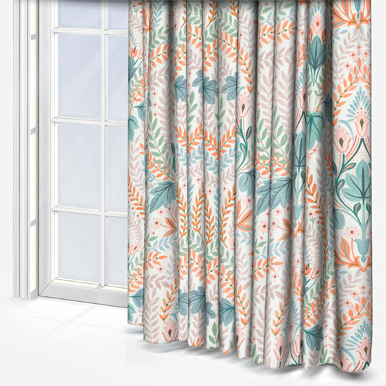 Prestigious Textiles Script Peach curtain