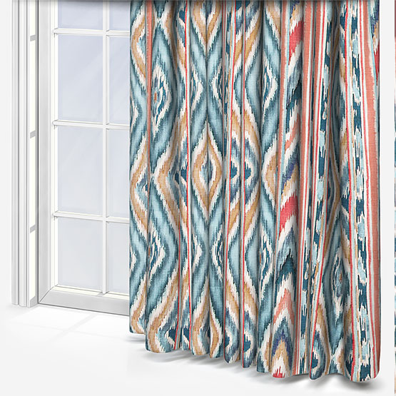 Sekani Indigo Curtain
