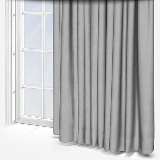 Prestigious Textiles Shadow Silver Sheer curtain