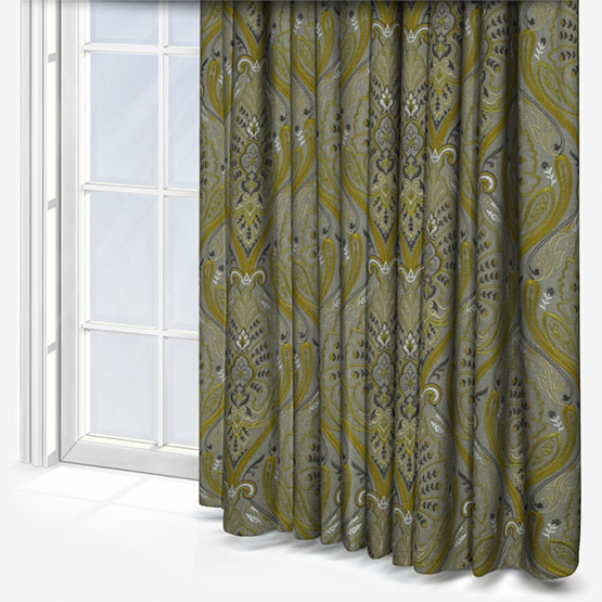 Prestigious Textiles St Kitts Citron curtain
