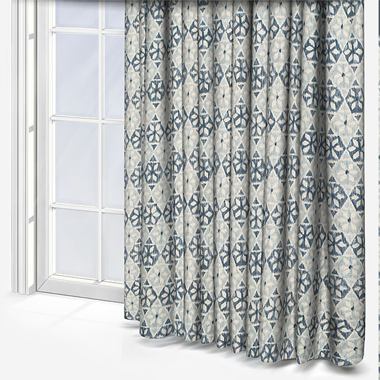 Wilfred Bluebell Curtain