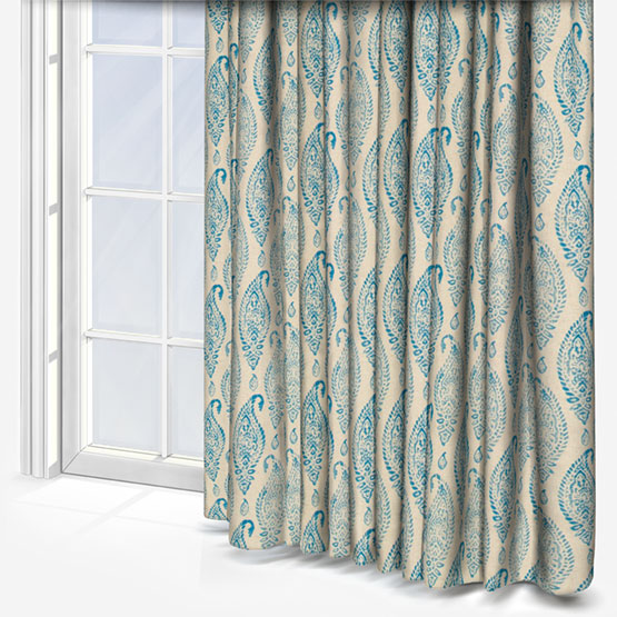 Prestigious Textiles Wollerton Cornflower curtain