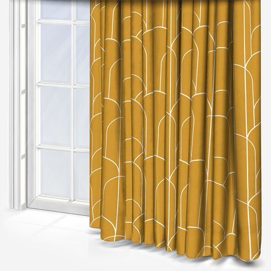 Arch Deco Gold Curtain