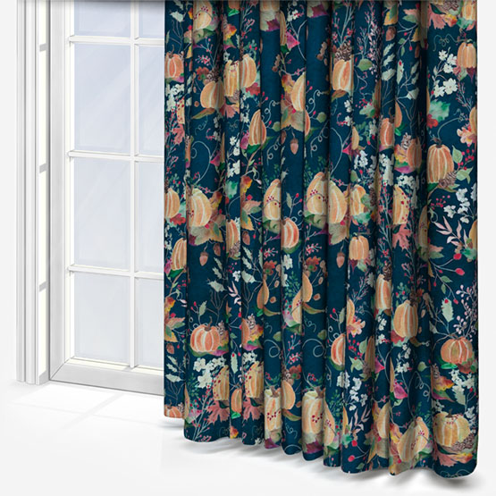 Sonova Studio Harvest Midnight Blue Curtain