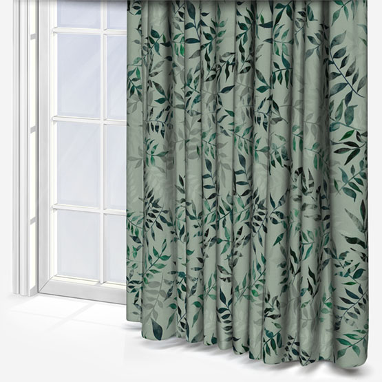 Sonova Studio Kaleidoscope Leaves Sage curtain