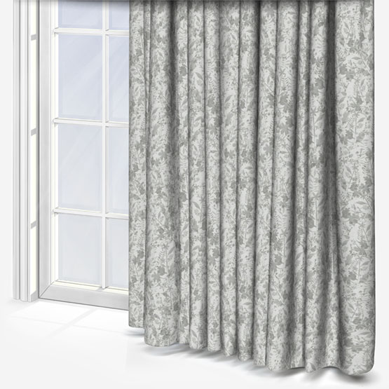 Sonova Studio Leafy Grey Silver Curtain