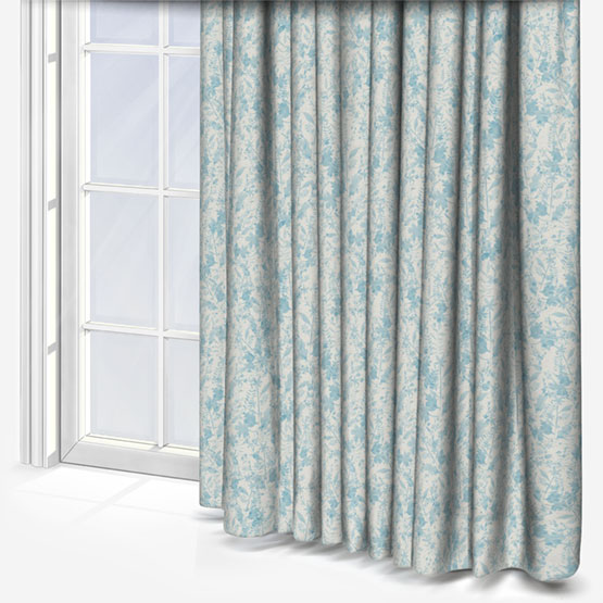 Sonova Studio Leafy Sky Blue Curtain