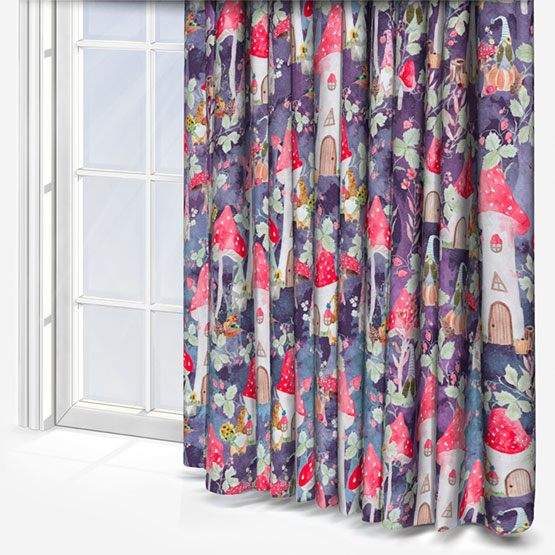 Sonova Studio Magical Gonks Aubergine Curtain