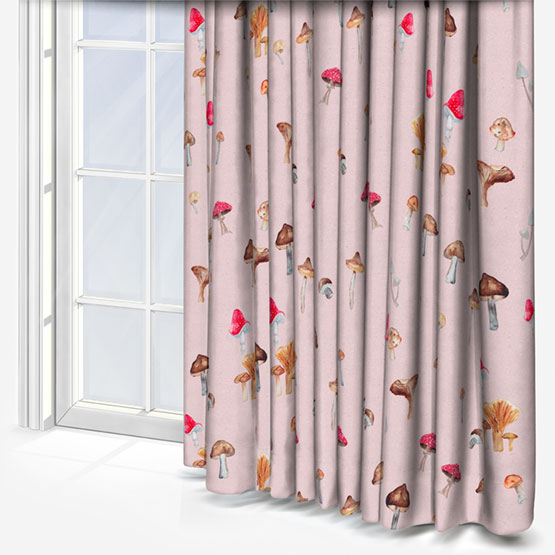 Sonova Studio Mushroom Forage Pink Curtain