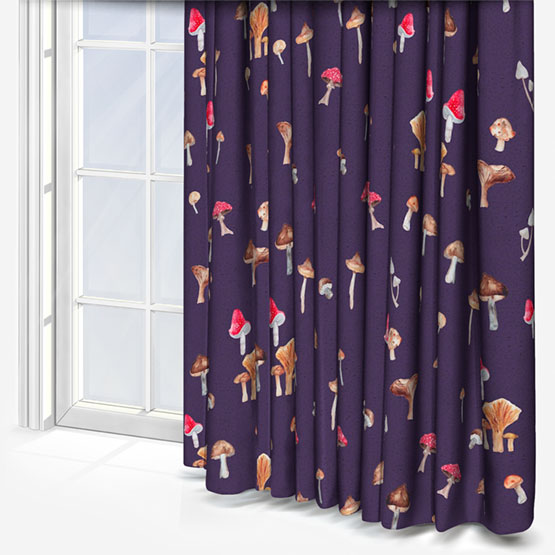 Sonova Studio Mushroom Forage Purple curtain