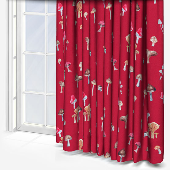 Sonova Studio Mushroom Forage Red curtain