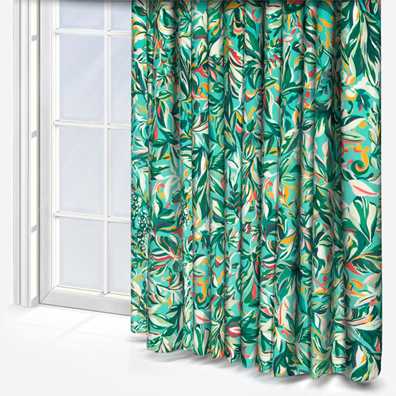 Ashbrook Velvet Eau De Nil Curtain