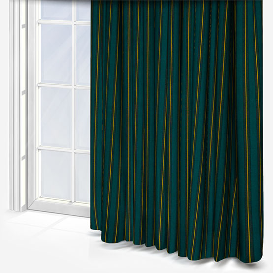 Carousel Teal Curtain