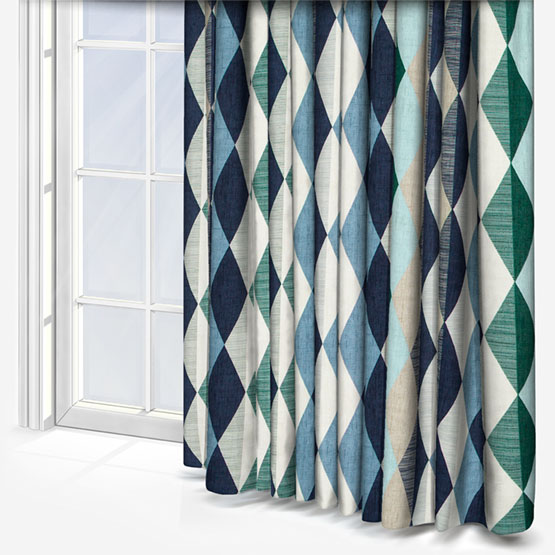 Studio G Denver Mineral and Navy curtain