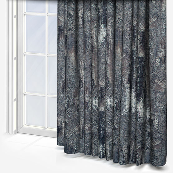 Hillcrest Velvet Noir Curtain