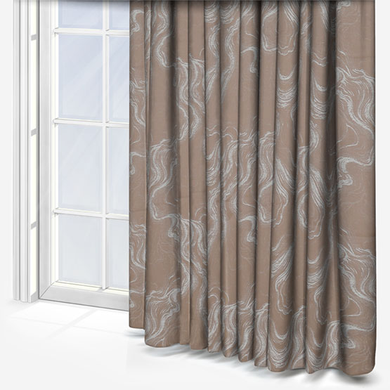 Marble Taupe Curtain