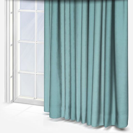 Accent Blue Curtain