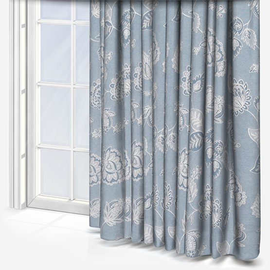 Touched By Design Almere Sky Blue curtain