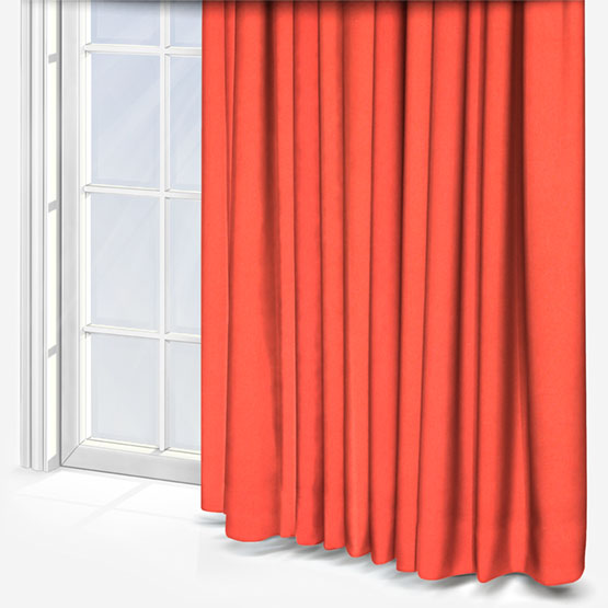 Touched By Design Canvas Fire Orange curtain