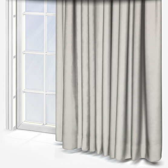 Canvas Pearl White Curtain