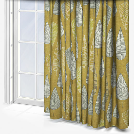 Touched By Design Castanea Ochre curtain