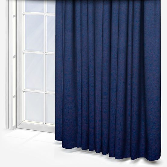 Dione Dark Blue Curtain