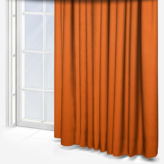 Dione Orange Curtain