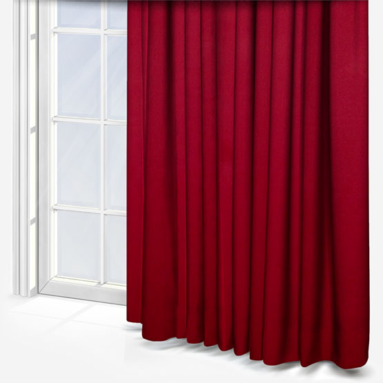 Touched By Design Dione Scarlet curtain