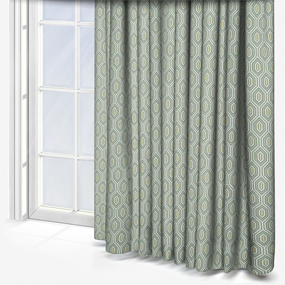 Touched By Design Hive Sage Green curtain