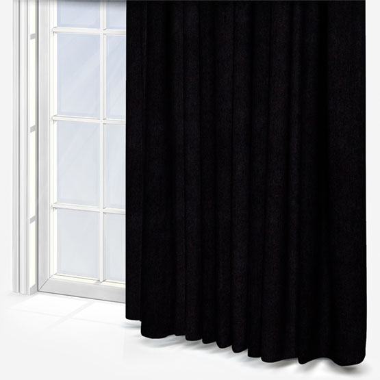 Milan Black Curtain