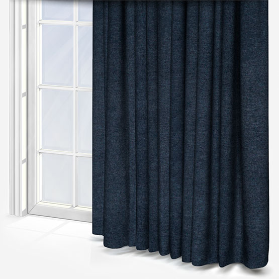 Milan Denim Blue Curtain