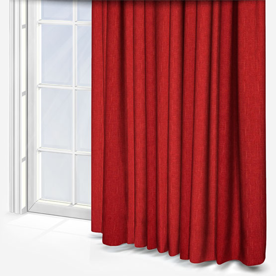 Neptune Blackout Rouge Curtain