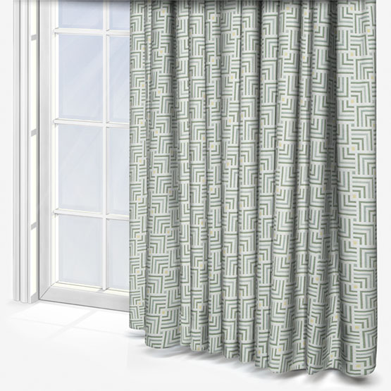 Touched By Design Symmetry Mint curtain