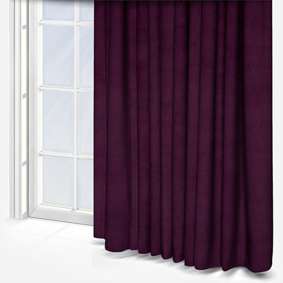 Venus Blackout Aubergine Curtain