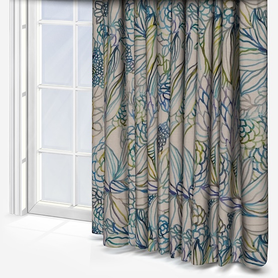 Voyage Althorp Capri Linen Curtain