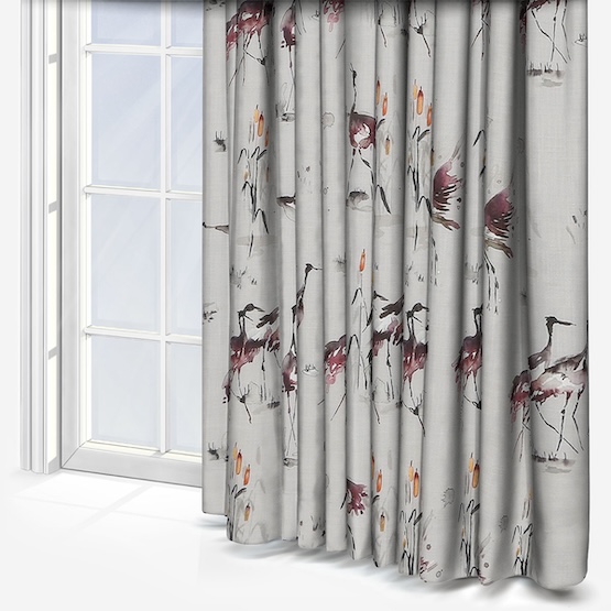 Voyage Cranes Tourmaline curtain