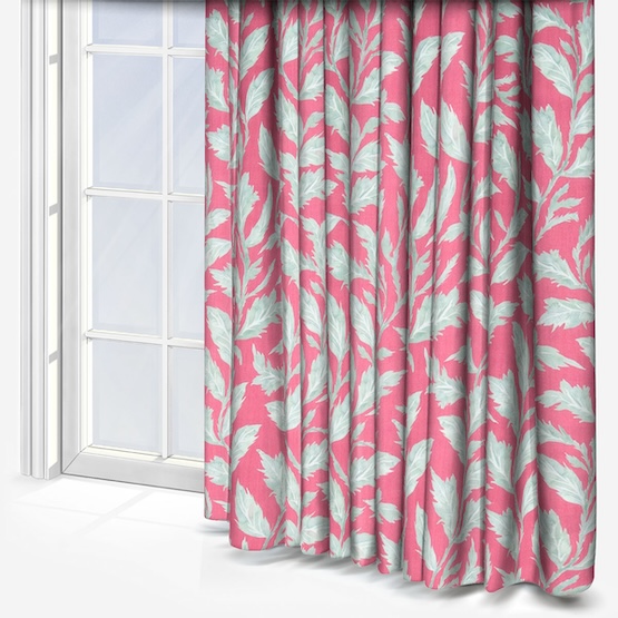 Voyage Eildon Fuchsia curtain