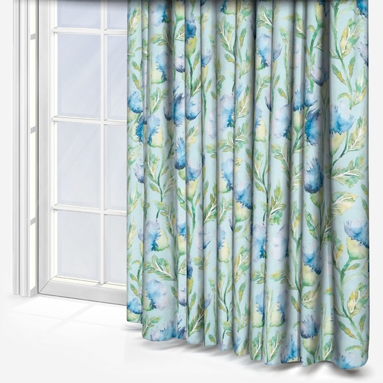 Voyage Ettrick Bluebell curtain