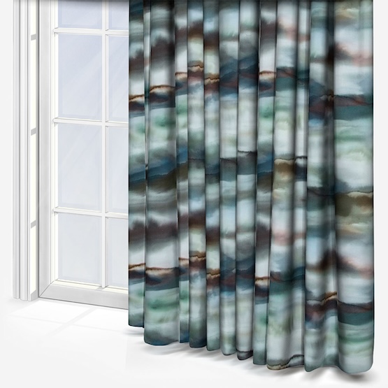 Voyage Fjord Slate curtain