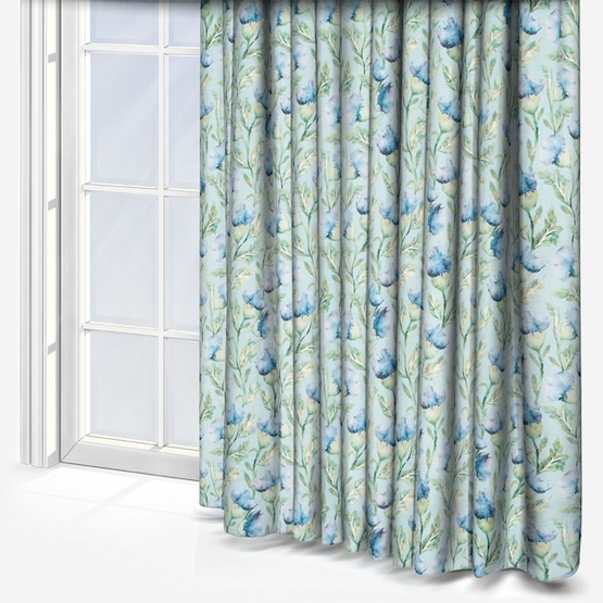 Voyage Hawick Bluebell curtain