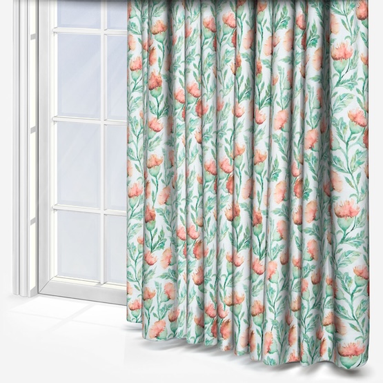 Voyage Hawick Rust Cream curtain