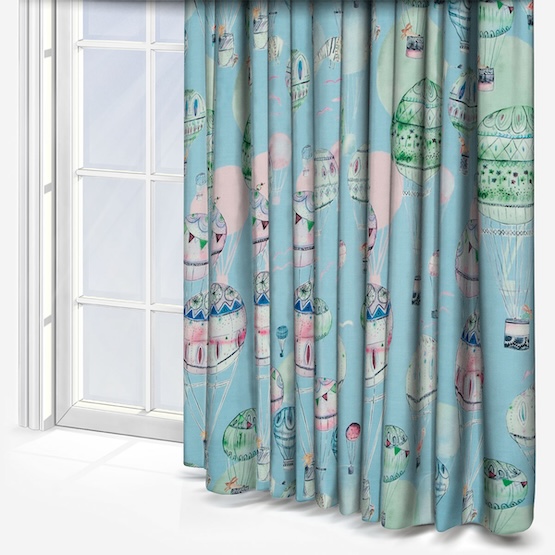 Voyage Up and Away Sky curtain