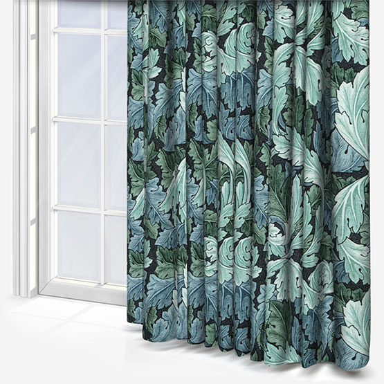 William Morris At Home Acanthus Indigo Curtain