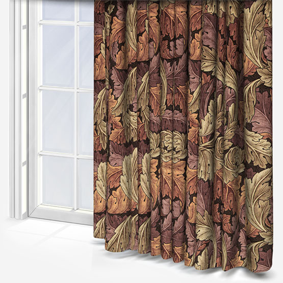 William Morris At Home Acanthus Velvet Acorn Curtain