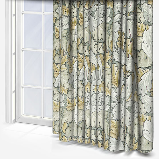 William Morris At Home Acanthus Velvet Flint Curtain